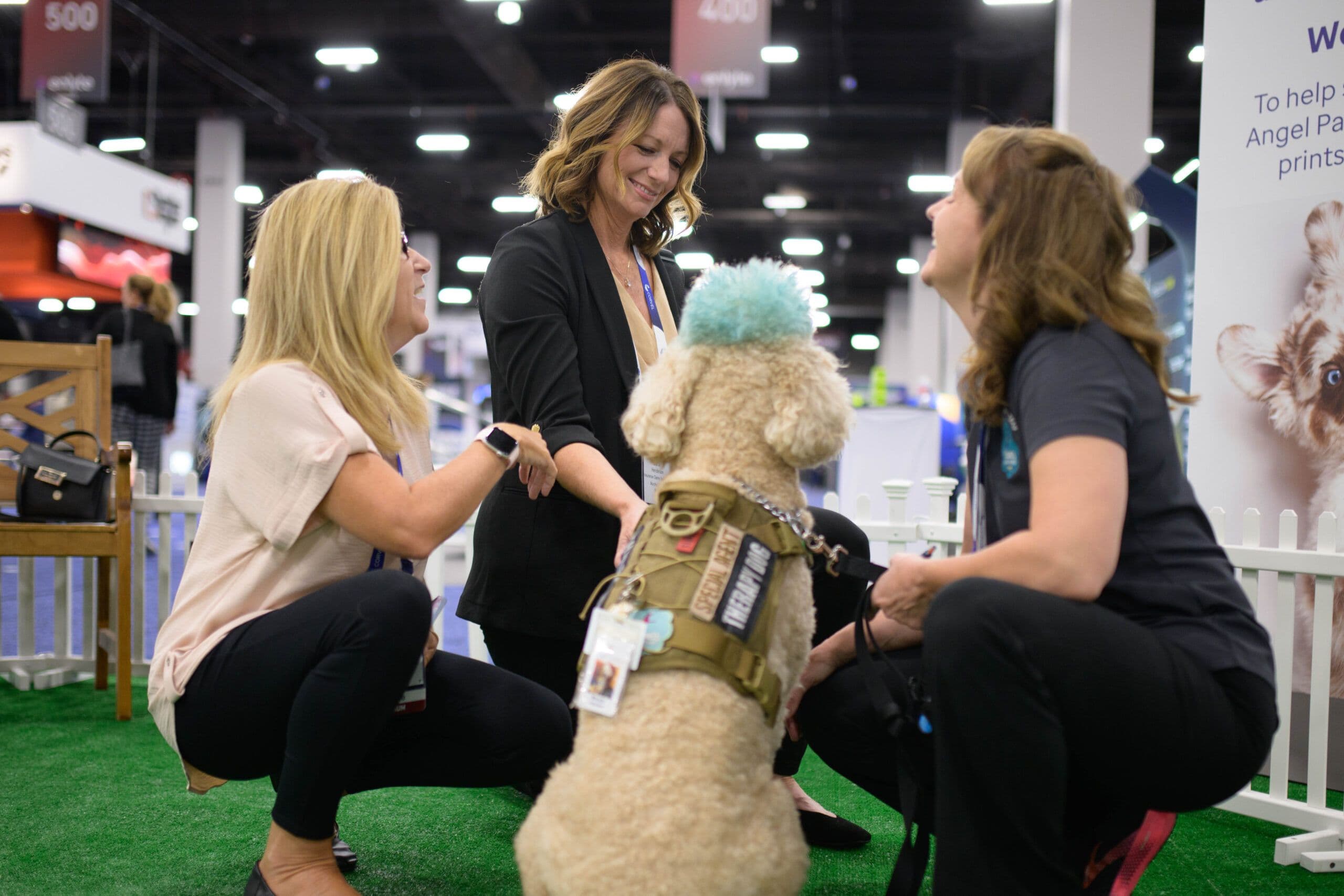National Comp 2026 attendees on the event floor, where exhibitors can plan B2Brain lead capture