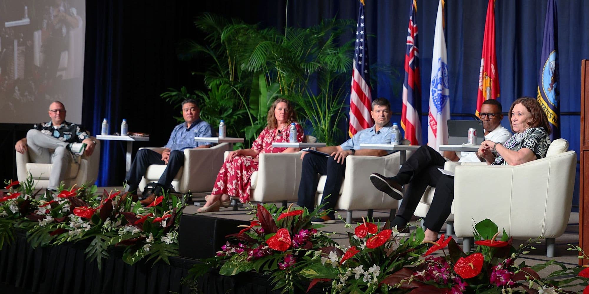 Industry and government panelists at TechNet Indo-Pacific 2025