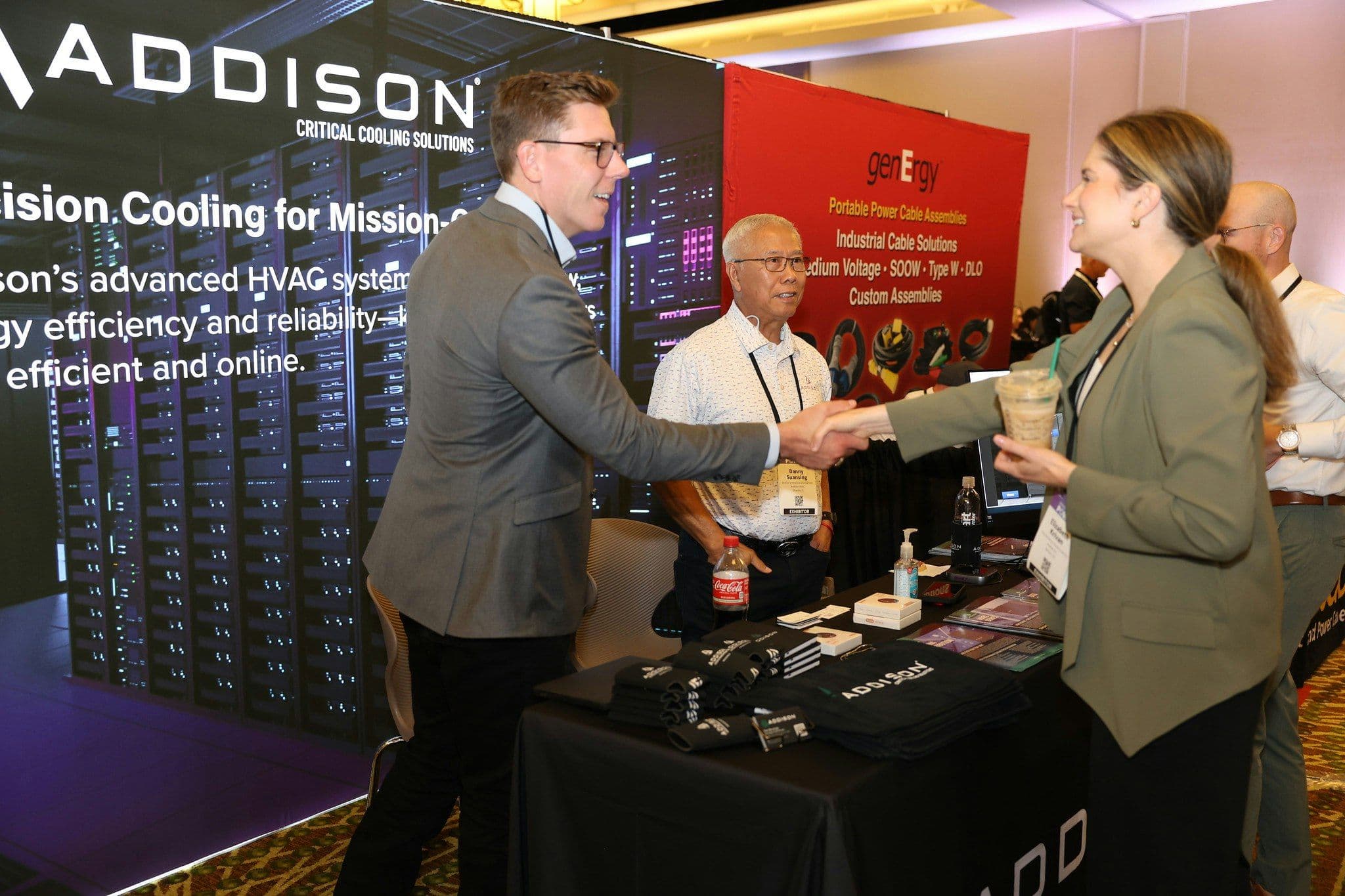 Data Center World Power exhibitors using B2Brain lead capture in the expo hall