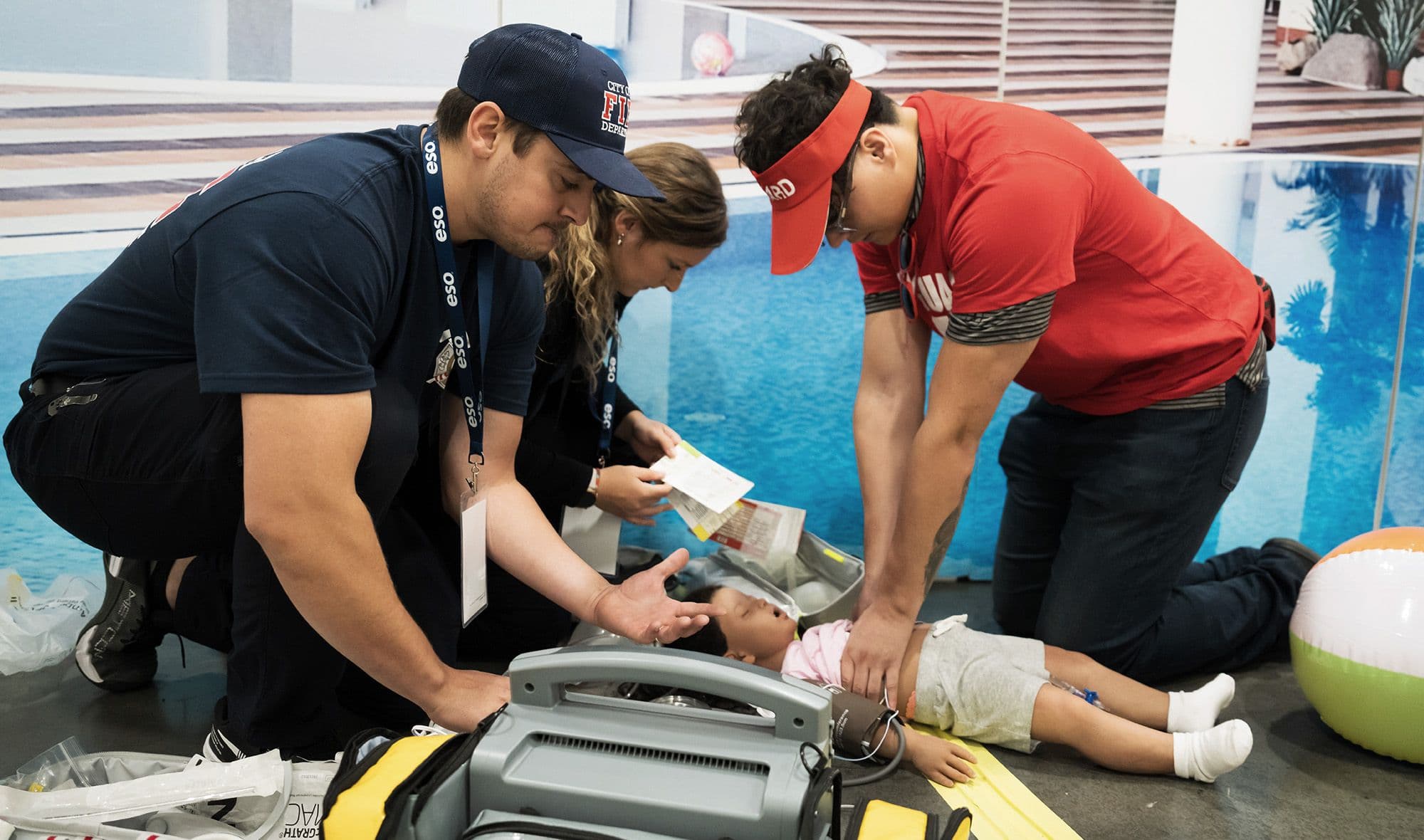 EMS World Expo 2026 attendees on the event floor, where exhibitors can plan B2Brain lead capture