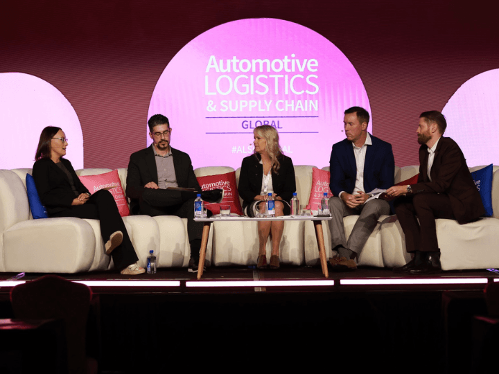 Automotive Logistics and Supply Chain Global exhibitors using B2Brain lead capture at the main stage