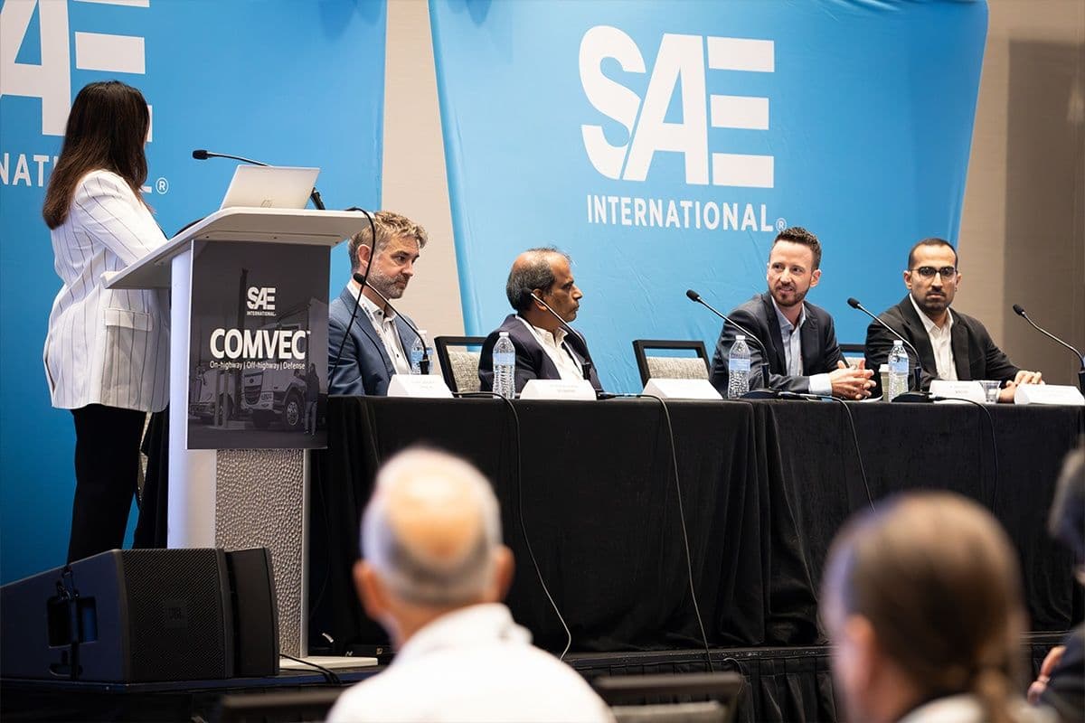 SAE COMVEC participants where teams can plan B2Brain lead capture and meetings