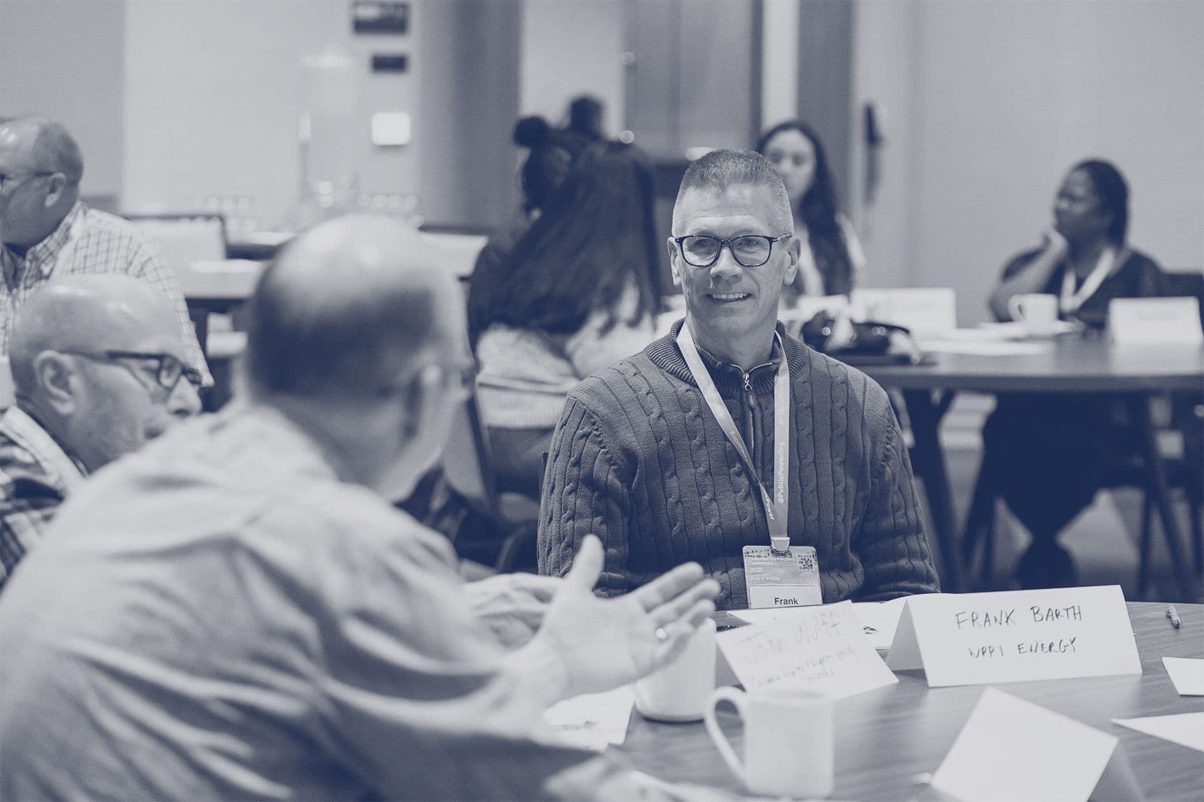 Public power professionals in a facilitated roundtable at the 2025 Customer Connections Conference