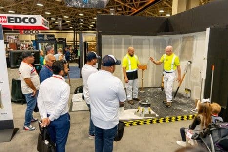 Build Show LIVE 2025 attendees and exhibitors on the trade show floor