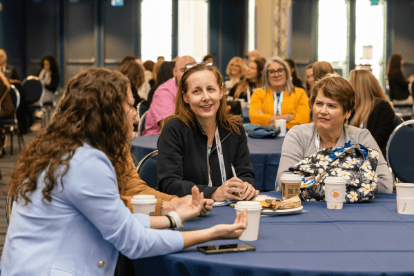 Periop Leader Week 2026 attendees on the event floor, where exhibitors can plan B2Brain lead capture
